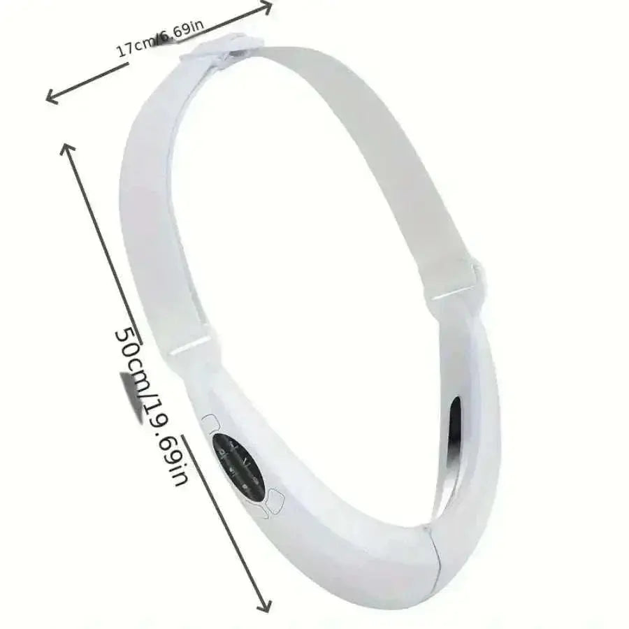 V-Line Face Lifting Device rechargeable jawline contouring tool with adjustable modes and LED display