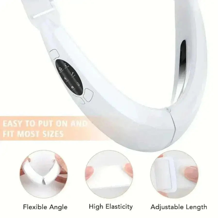 White V-Line Face Lifting Device with adjustable length and flexible angle for jawline contouring