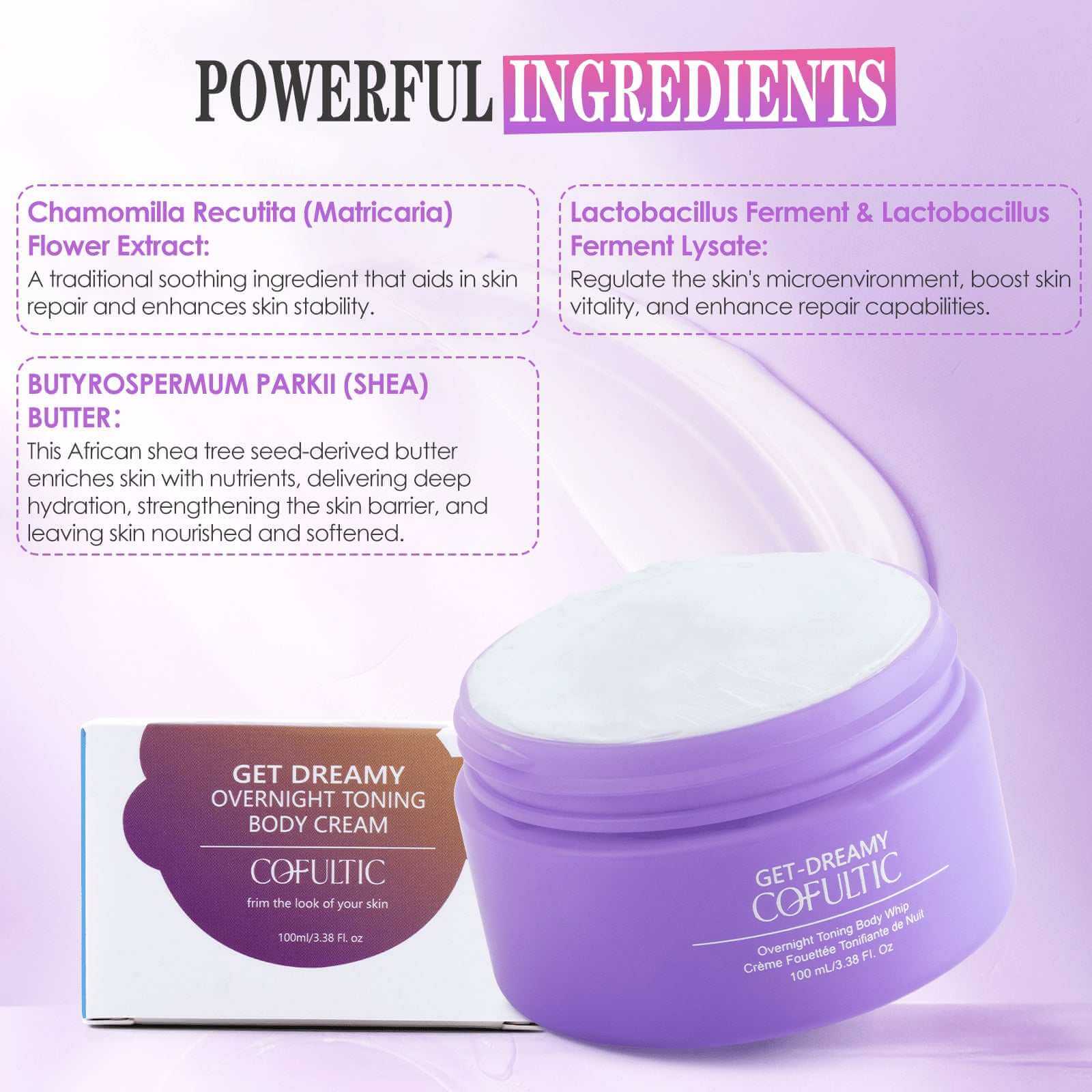 Cofultic Cream with night sleep tightening cream benefits and powerful ingredients for smoother skin.