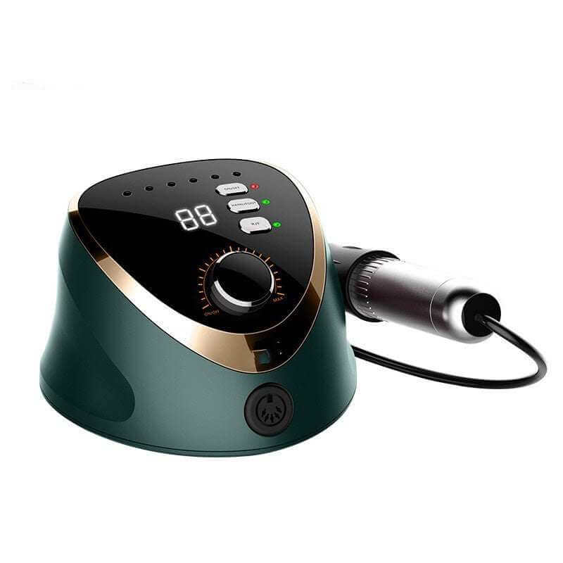 High speed nail removal device, piercing and grinding machine for salon-level nail care.