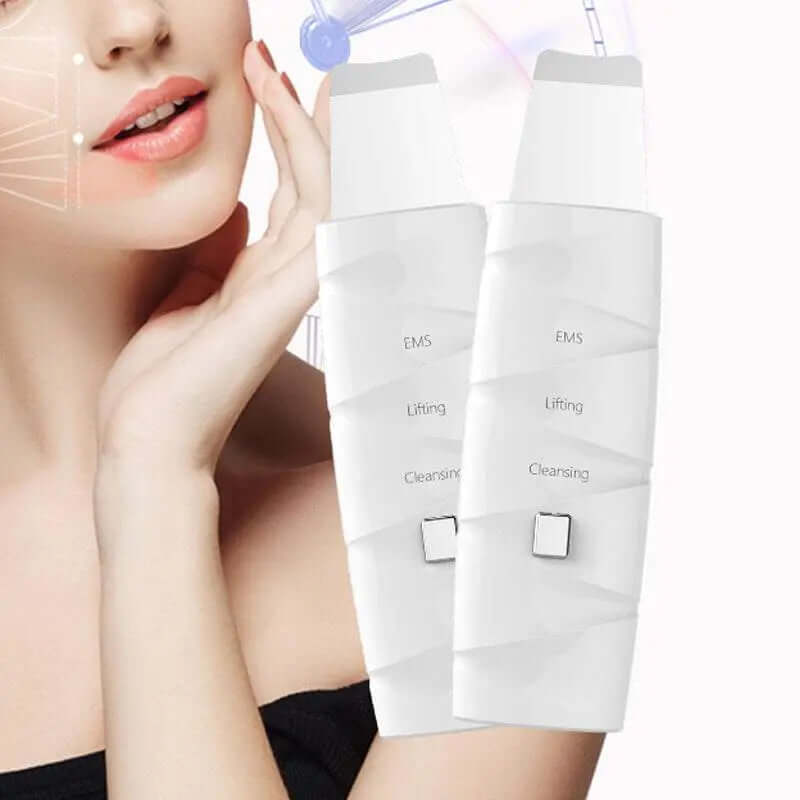 ultrasonic skin scraper facial cleanser for removing blackheads and acne