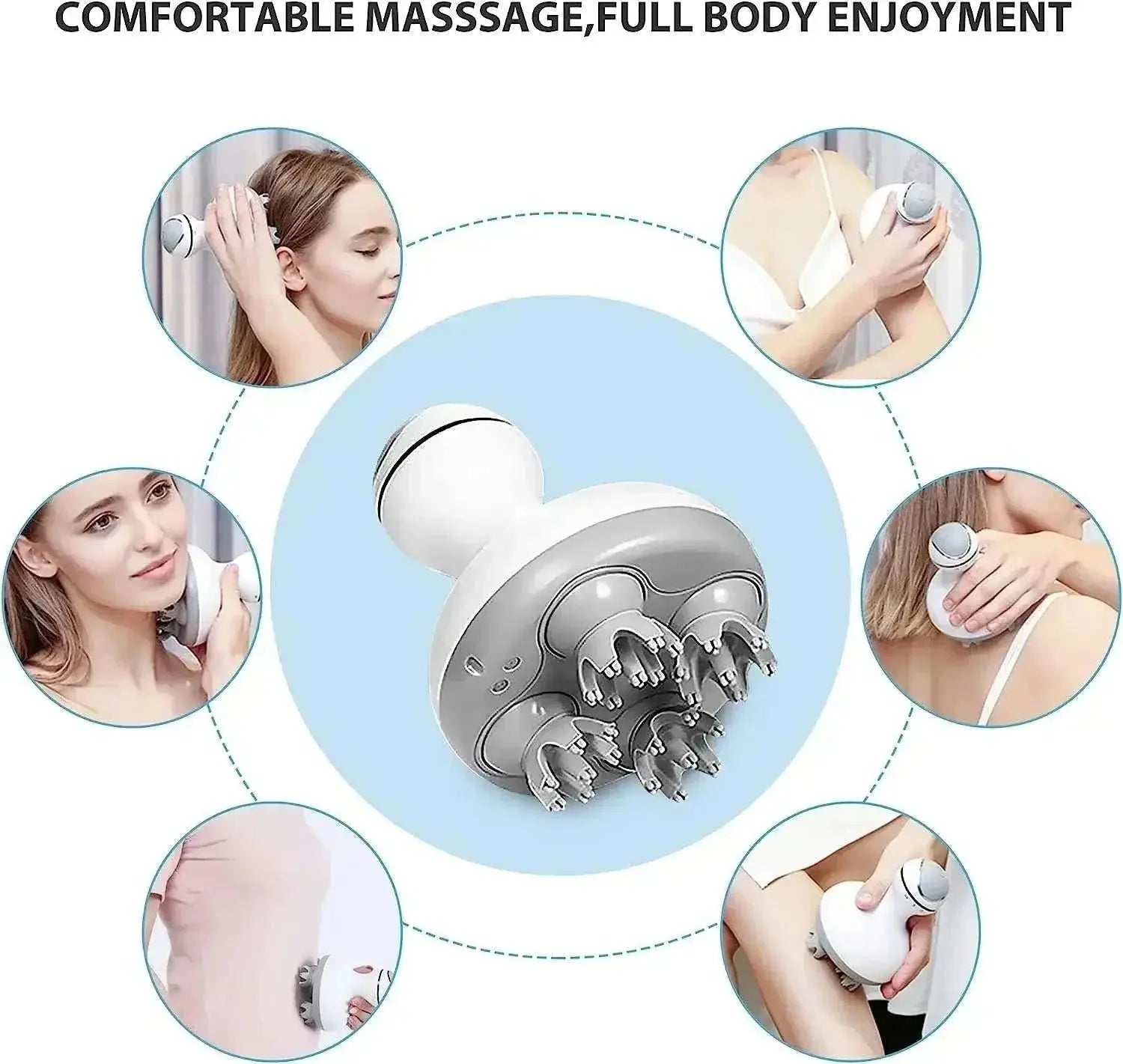 Cordless Electric Scalp Massager - Capreae